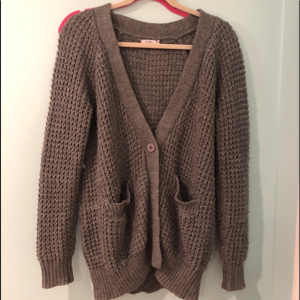 Tobi gray cardigan